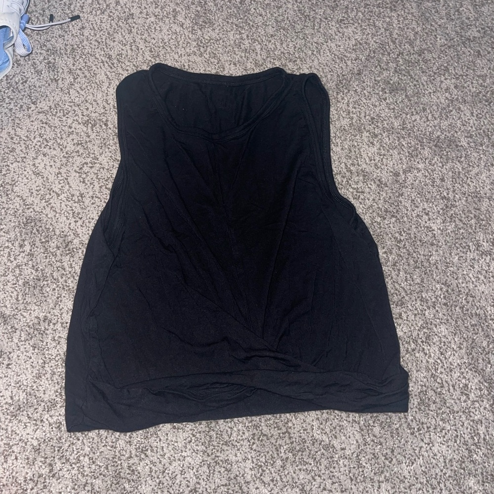 Black Sleeveless Top from Alo